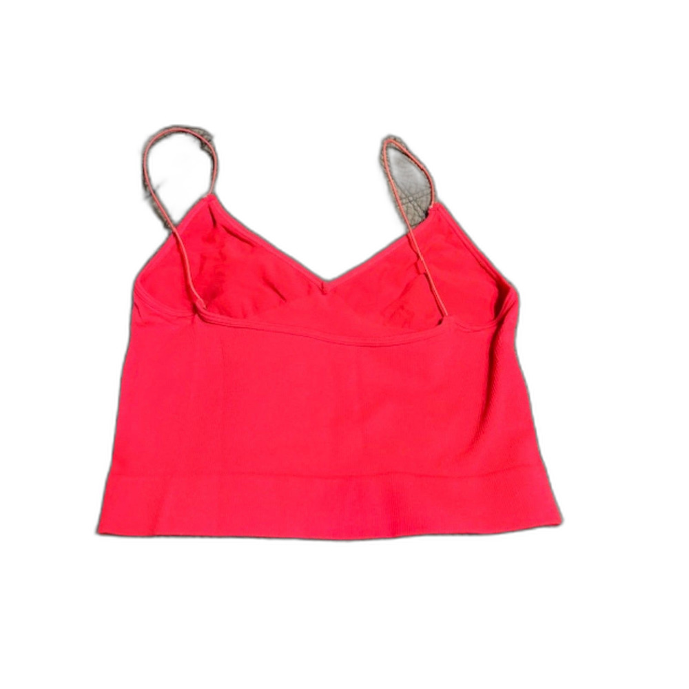 Free People Intimately Neon Pink Seamless V-Neck Cami Bralette XS/S